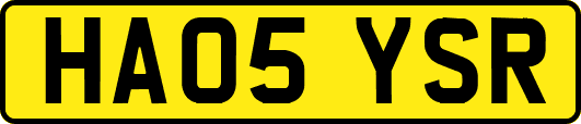 HA05YSR