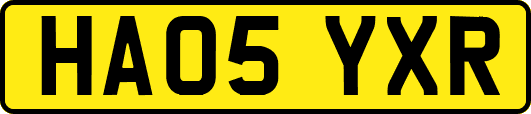 HA05YXR