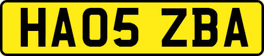 HA05ZBA
