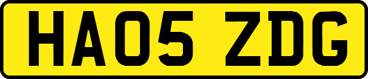 HA05ZDG