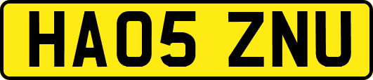 HA05ZNU