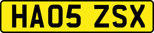 HA05ZSX