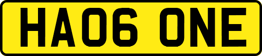 HA06ONE