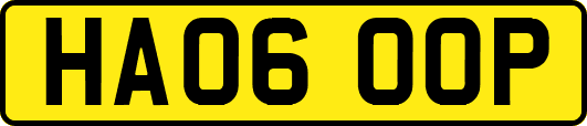 HA06OOP