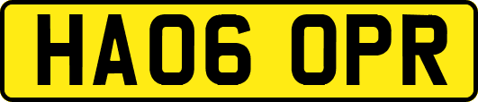 HA06OPR
