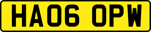 HA06OPW