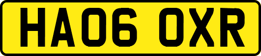 HA06OXR