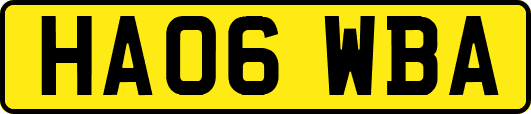 HA06WBA