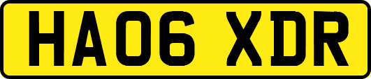 HA06XDR