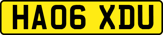 HA06XDU