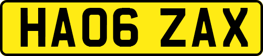 HA06ZAX