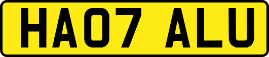 HA07ALU