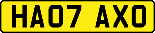 HA07AXO
