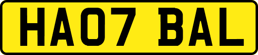 HA07BAL