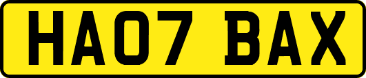 HA07BAX