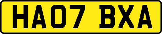 HA07BXA