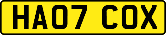 HA07COX