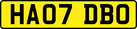 HA07DBO