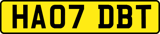 HA07DBT