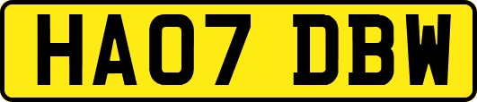 HA07DBW