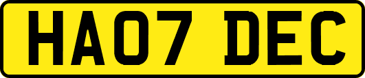HA07DEC
