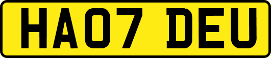 HA07DEU