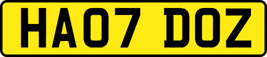 HA07DOZ