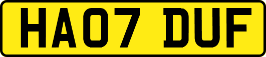 HA07DUF