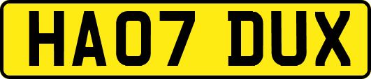 HA07DUX