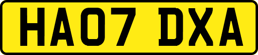 HA07DXA