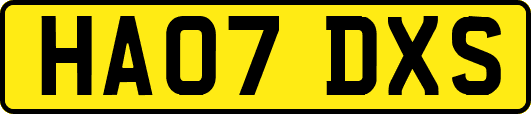 HA07DXS