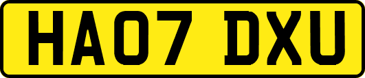 HA07DXU