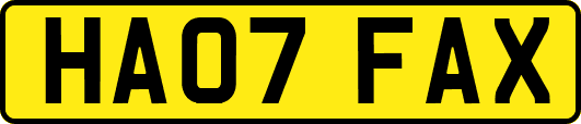 HA07FAX