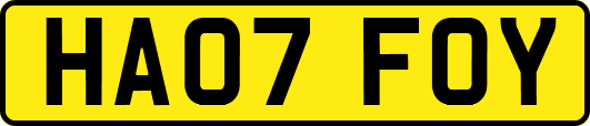 HA07FOY