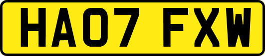 HA07FXW