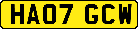 HA07GCW