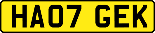 HA07GEK