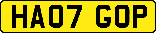 HA07GOP