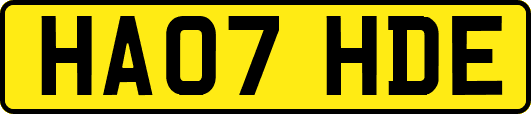 HA07HDE