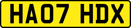 HA07HDX