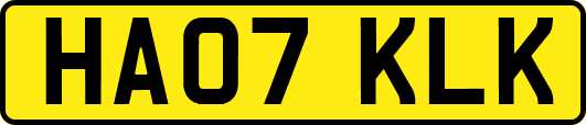 HA07KLK
