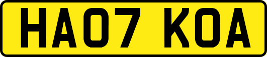 HA07KOA