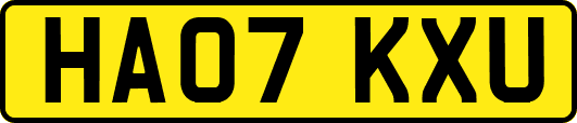 HA07KXU