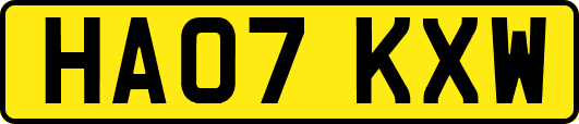 HA07KXW