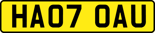 HA07OAU
