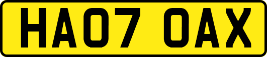 HA07OAX