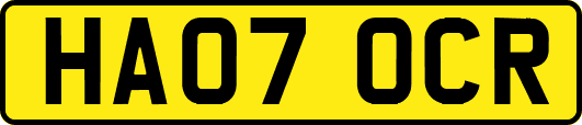 HA07OCR