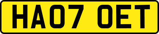 HA07OET