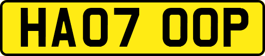 HA07OOP