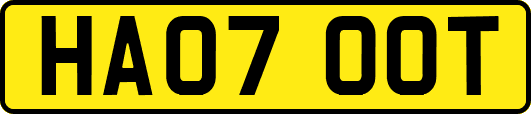 HA07OOT